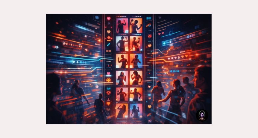 Gamified dance platform with digital interactions