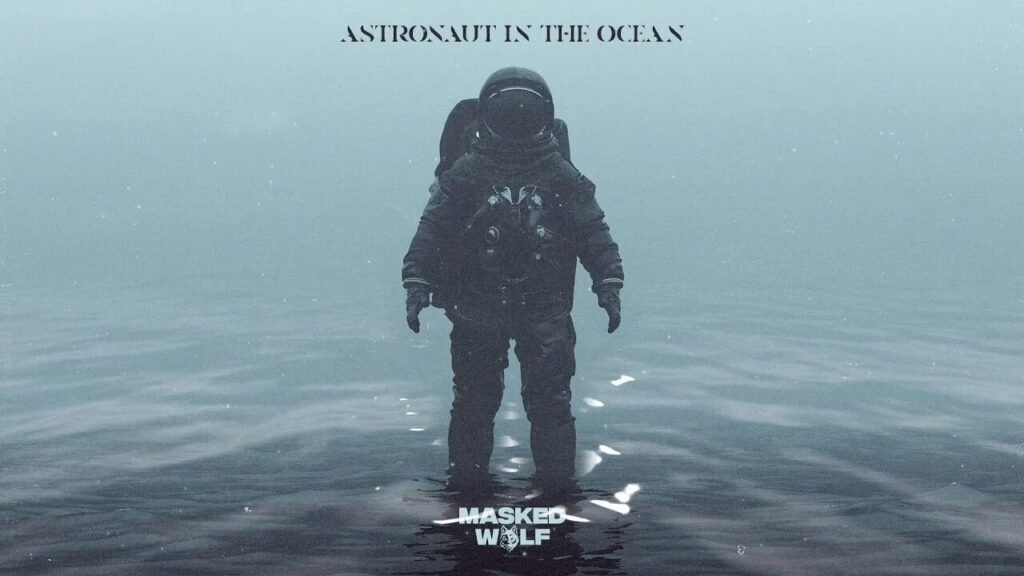 Masked Wolf Astronaut In The Ocean Cover